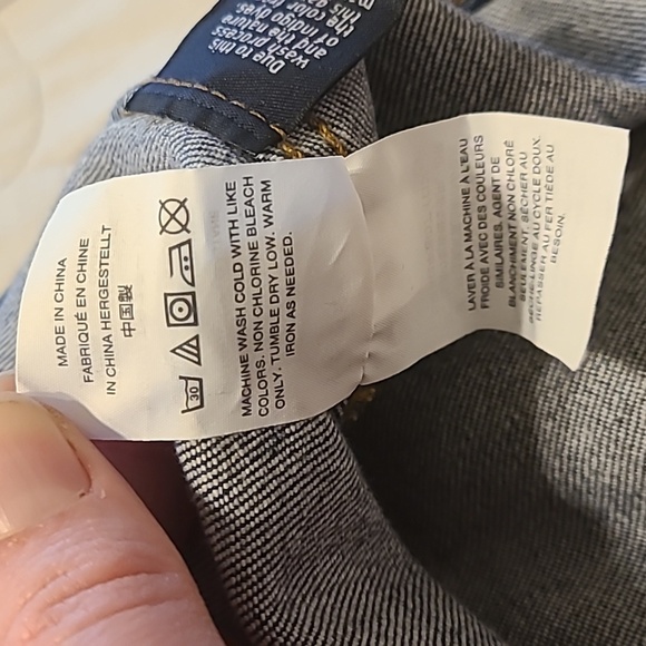 Madewell Button Up Denim Skirt size 28 - Picture 7 of 7